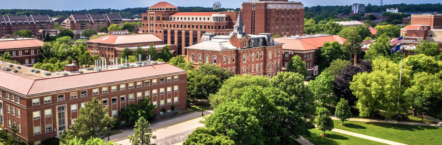 Page header image, shows aerial view of Purdue Campus buildings
