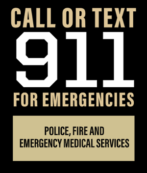 Emergencies Call 911