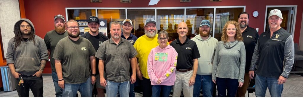 Members of a graduating LTAP ROADS Instructor class gather for a commemorative group photo.