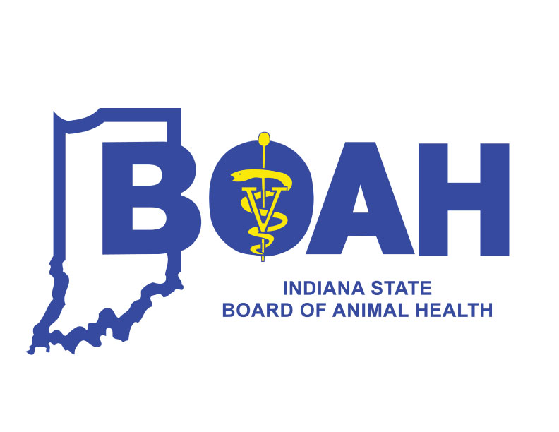 Indiana State Board of Animal Health Logo