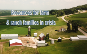 Resources for farm and ranch families in crisis