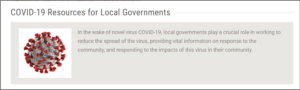 Local Government COVID Info