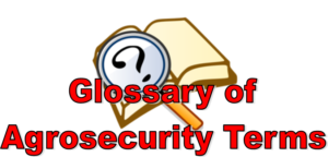 Glossary Agrosecurity Logo