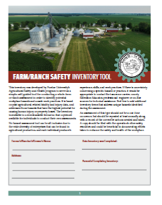 safety inventory cover page