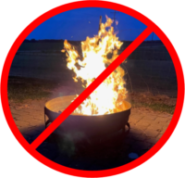 NO FIRE logo