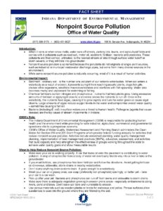 Nonpoint Source Pollution Cover Image