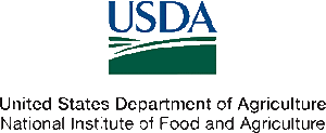 USDA logo with text United States Department of Agriculture National Institute of Food and Agriculture