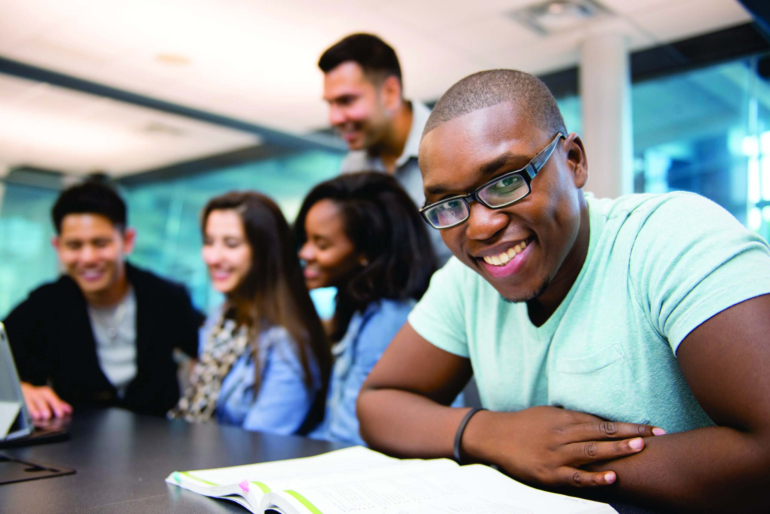 Diverse Students in Classroom