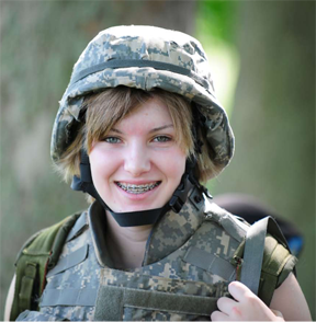 A camper at 2010 Operation L.E.A.D.