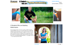 5 Students Who are Budding Boilermakers