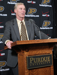 Athletics Director Morgan Burke