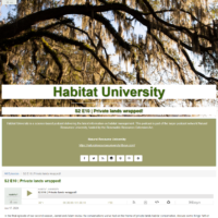 Habitat University Cover Page