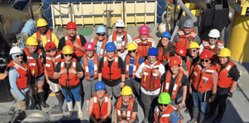 Previous cohort of Shipboard Science Immersion