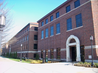 Exterior of Mechanical Engineering Building