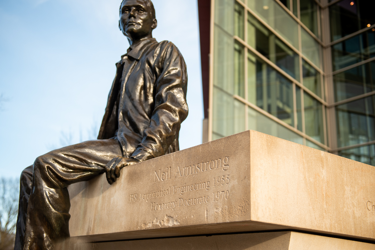 Statue of Neil Armstrong