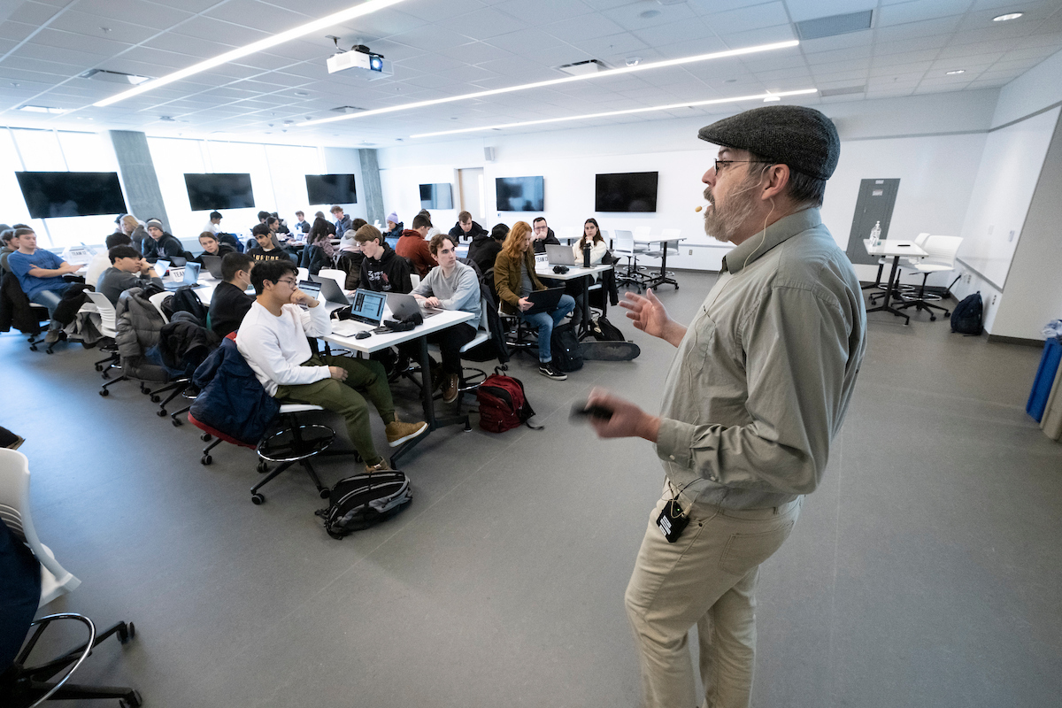 First-Year Engineering classroom