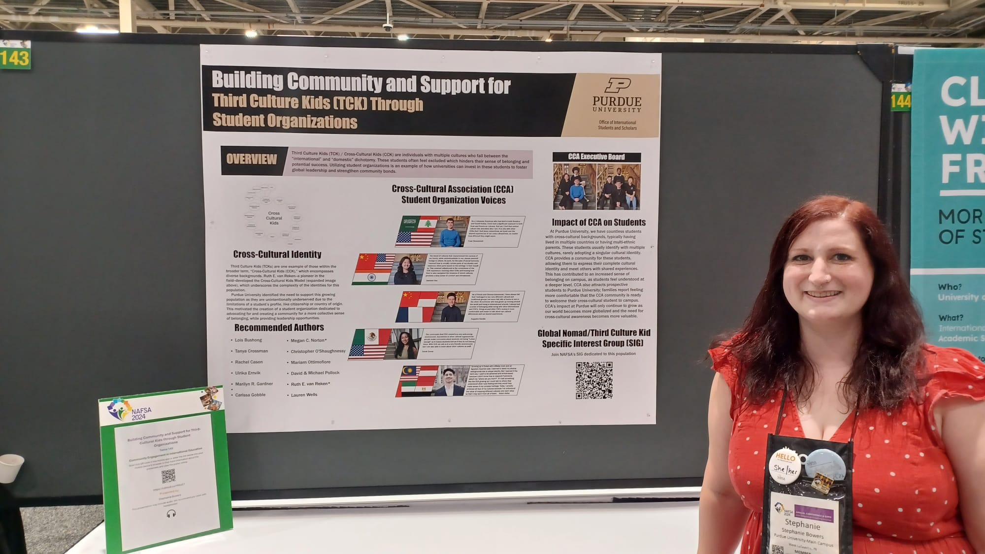 NAFSA Poster Presentation, 2024: Stephanie Bowers, New Orleans, LA 
