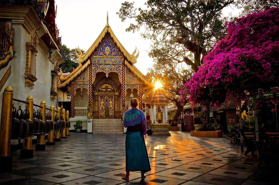 Study Abroad Photo Contest Winner 2016: Catherine Bylak, Thailand Temple View