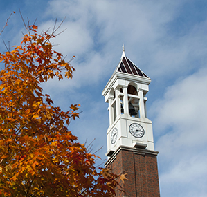 Decorative image of Purdue's iconic Bell Tower