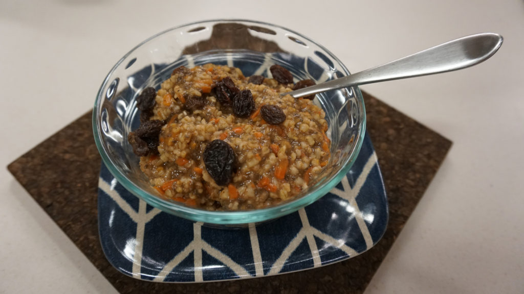 Carrot Cake Oatmeal