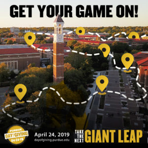 Get your game on with Goosechase app to win prized on Purdue Day of Giving