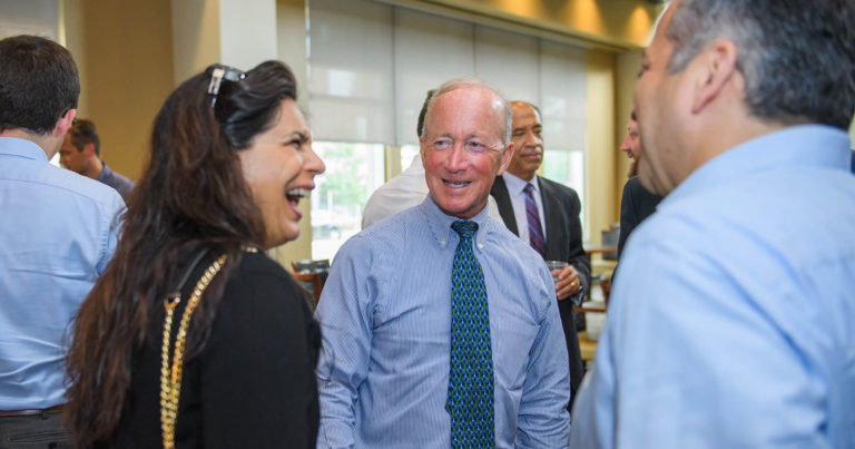 Mitch Daniels welcomes new faculty