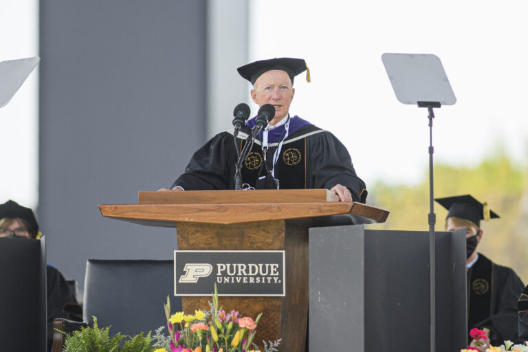 President Mitch Daniels