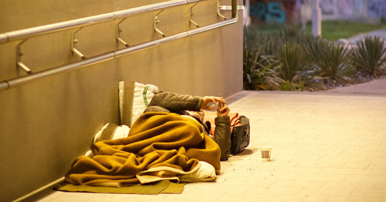 homeless