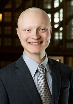 Jonathan Oskvarek as a Purdue HHS student in 2012 headshot