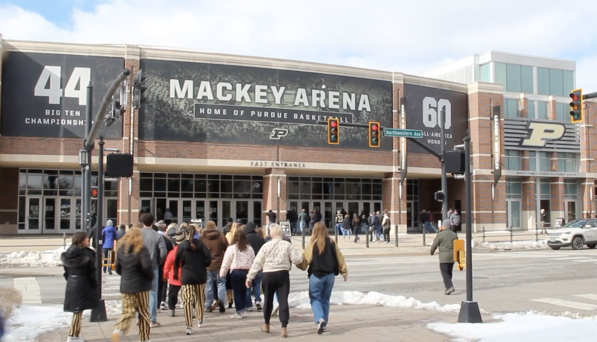 Purdue Audiology team studies Mackey Arena's loudest areas, fans