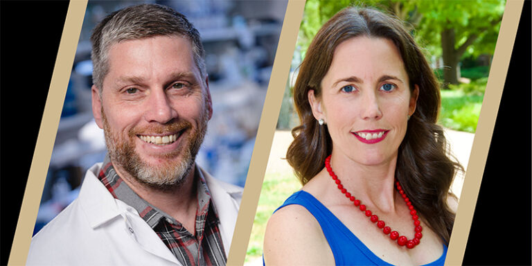 Jason Cannon and Libby Richards headshots