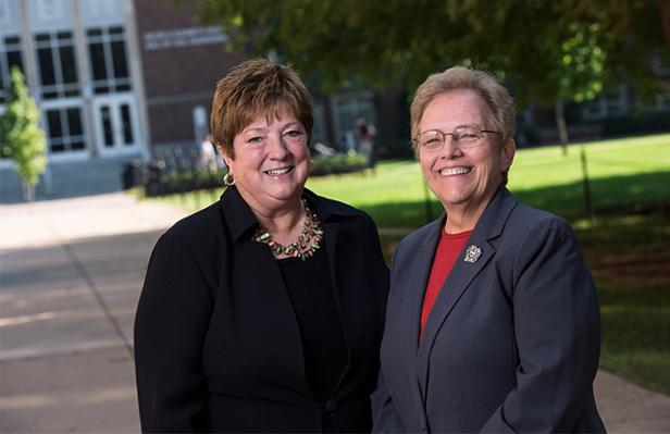 Jane Kirkpatrick and Pamela Aaltonen