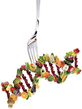 Fork Spearing veggie DNA