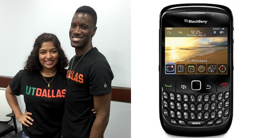 RA's and Blackberry Phone