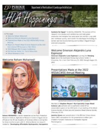 Image of Page 1 of HLA Happenings Issue 22-08
