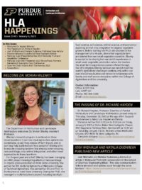 Front Page of HLA Happenings for January 6, 2023
