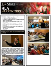 Page 1 of HLA Happenings for February 10, 2023.