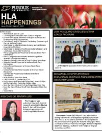 Front page of HLA Happenings for March 3, 2023.