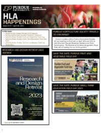 First page of HLA Happenings for April 28, 2023.