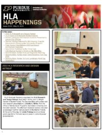 Front Page of HLA Happenings for May 12, 2023.