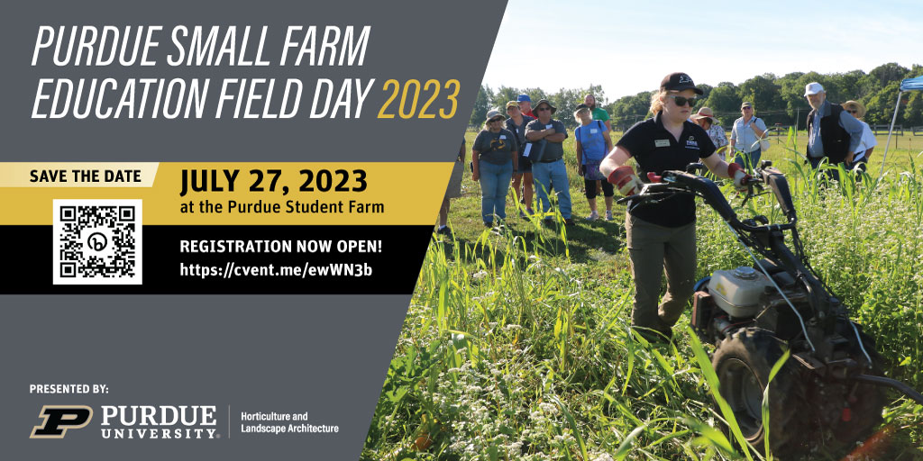 Purdue Small Farm Education Field Day Flyer