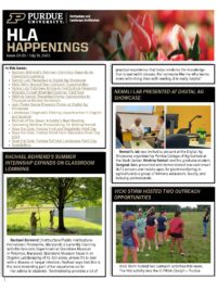 Front Page of HLA Happenings for July 14, 2023