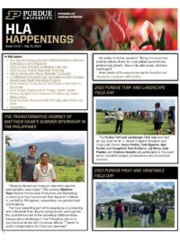 Front Page of HLA Happenings for July 21, 2023