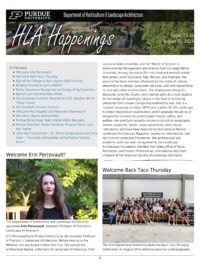 Front Page of HLA Happenings for August 25, 2023.