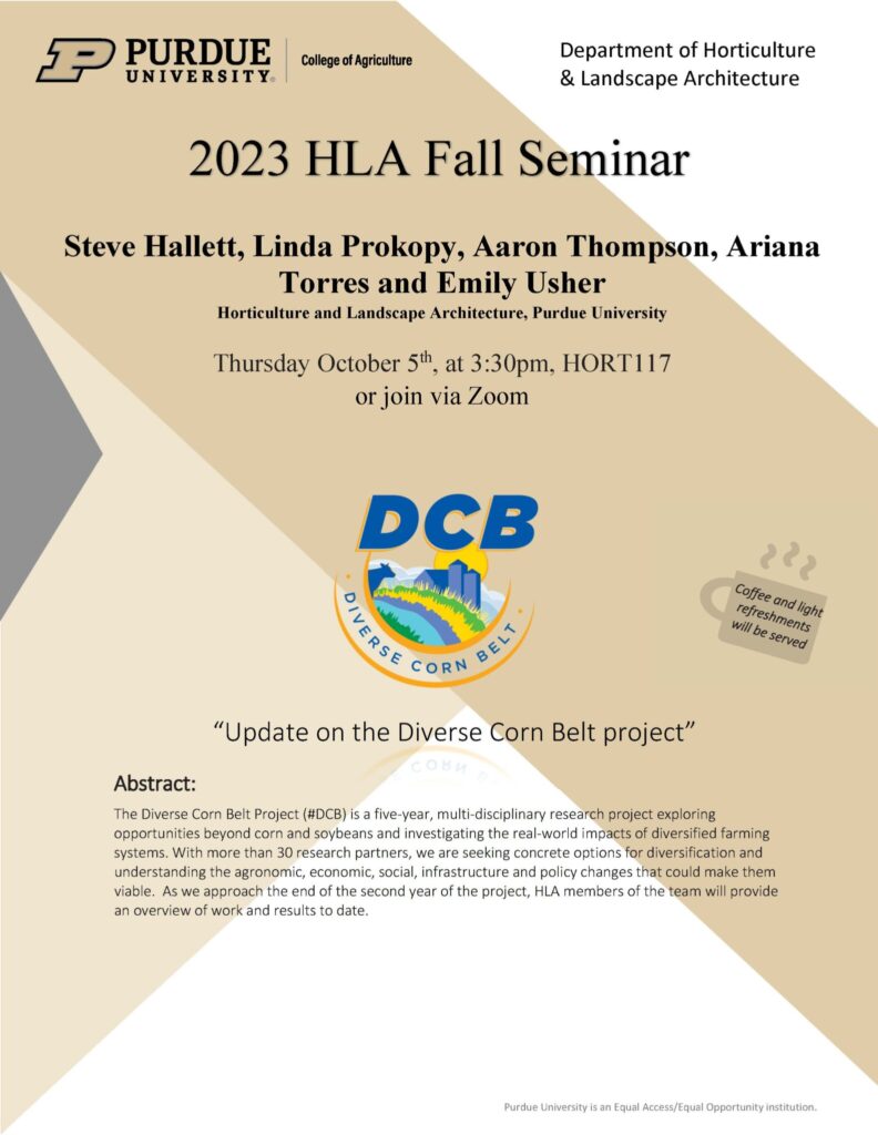 Flyer for October 5th's HLA Fall Seminar.