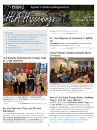 Front Page of HLA Happenings for September 29, 2023.
