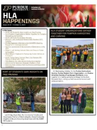 Front page of HLA Happenings for October 27, 2023.