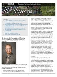 Front page of HLA Happenings for January 19, 2024.