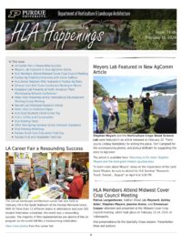 Front Page of HLA Happenings for February 16, 2024.