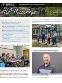 Front page of HLA Happenings for March 8, 2024.